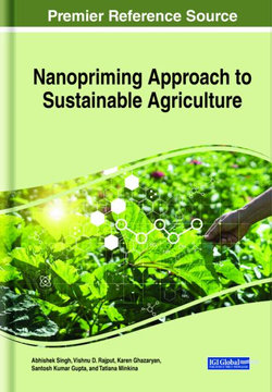 Nanopriming Approach to Sustainable Agriculture