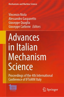 Advances in Italian Mechanism Science