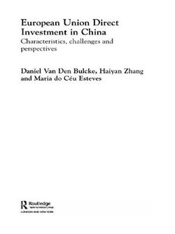 European Union Direct Investment in China