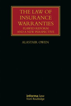 The Law of Insurance Warranties