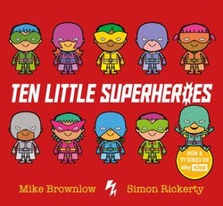 Ten Little Superheroes