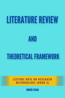 LITERATURE REVIEW AND THEORETICAL FRAMEWORK