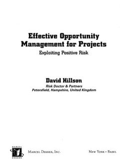 Effective Opportunity Management for Projects