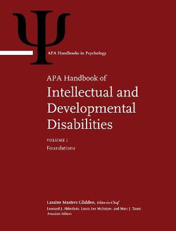 APA Handbook of Intellectual and Developmental Disabilities