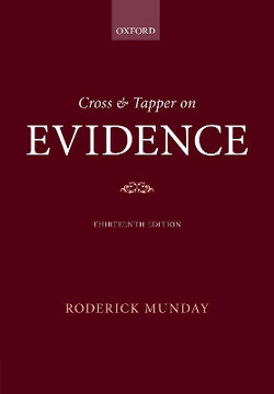 Cross & Tapper on Evidence