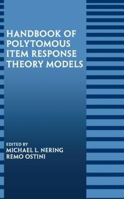 Handbook of Polytomous Item Response Theory Models