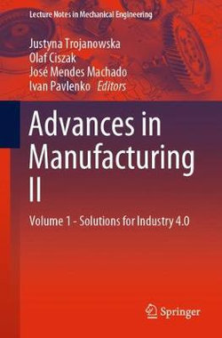 Advances in Manufacturing II