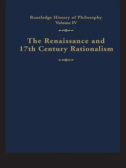 Routledge History of Philosophy Volume IV