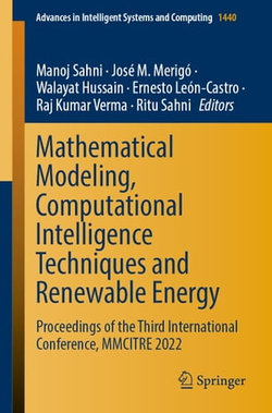 Mathematical Modeling, Computational Intelligence Techniques and Renewable Energy