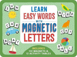 Learn Easy Words with Magnetic Letters