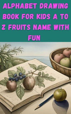 Alphabet book for kids A to Z fruits name with fun