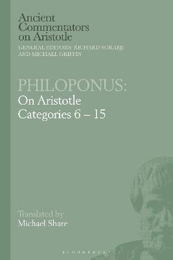 Philoponus: on Aristotle Categories 6-15