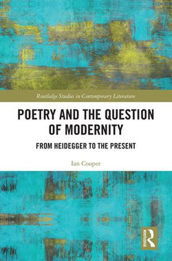 Poetry and the Question of Modernity