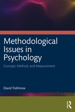 Methodological Issues in Psychology