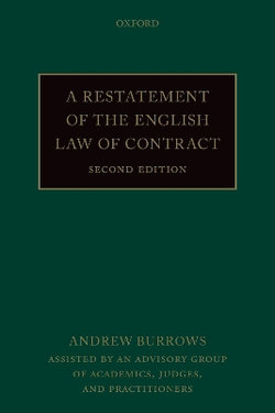 A Restatement of the English Law of Contract