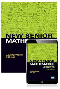 New Senior Mathematics Advanced Years 11 & 12 Student Book with eBook