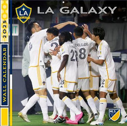 MLS La Galaxy 2025 12 X 12 Team Wall Calendar