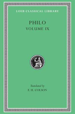 Philo, Volume IX