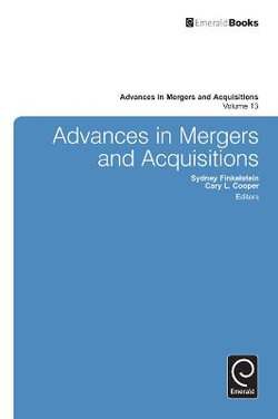 Advances in Mergers and Acquisitions