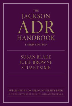 The Jackson ADR Handbook