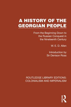 A History of the Georgian People