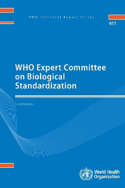 WHO Expert Committee on Biological Standardization