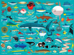 Ocean Life 1000 Piece Family Puzzle