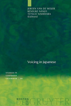 Voicing in Japanese