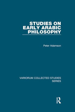 Studies on Early Arabic Philosophy