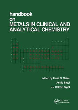 Handbook on Metals in Clinical and Analytical Chemistry