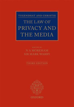 Tugendhat and Christie: The Law of Privacy and The Media