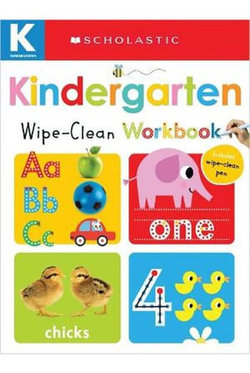 Kindergarten Wipe-Clean Workbook