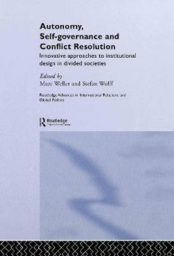 Autonomy, Self Governance and Conflict Resolution