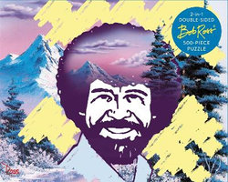 Bob Ross 2-In-1 Double-Sided 500-Piece Puzzle