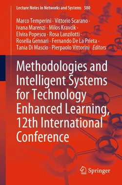 Methodologies and Intelligent Systems for Technology Enhanced Learning, 12th International Conference