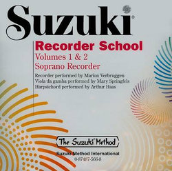 Suzuki Recorder School Soprano Rec. CD, Vol. 1 & 2