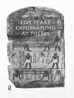 Five Yrs Exploration at Thebes