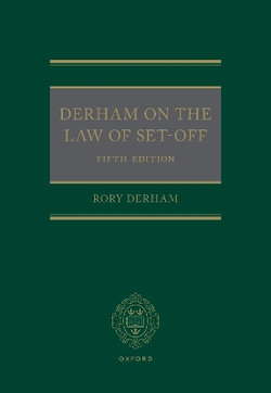 Derham on the Law of Set Off