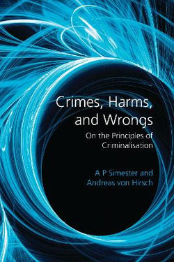 Crimes, Harms, and Wrongs