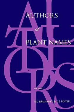 Authors of Plant Names