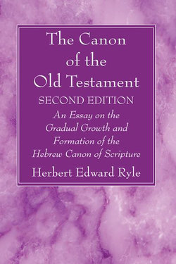 The Canon of the Old Testament: Second Edition