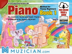 Progressive Piano Method for Young Beginners - Book 1