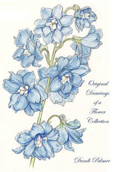 Original Drawings of a Flower Collection