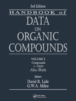 CRC Handbook of Data on Organic Compounds