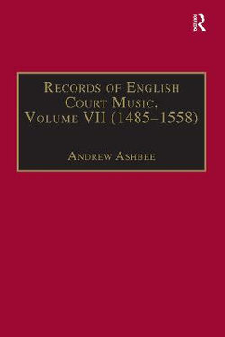 Records of English Court Music