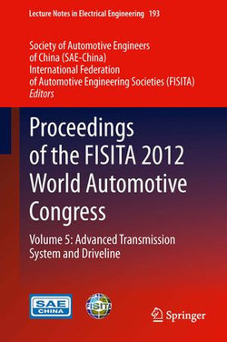 Proceedings of the FISITA 2012 World Automotive Congress