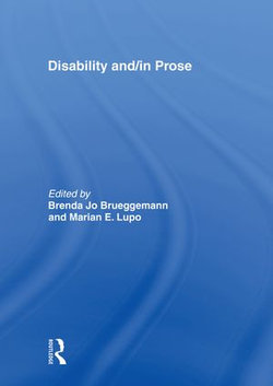 Disability and/in Prose