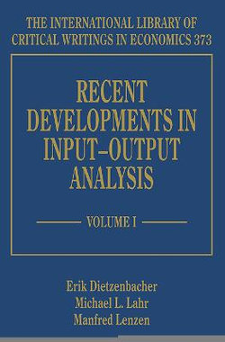 Recent Developments in Input-Output Analysis