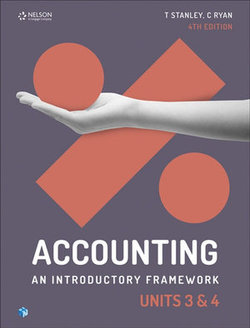 Accounting: An Introductory Framework Units 3 & 4 Student Book