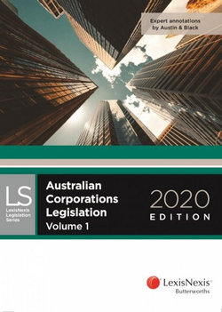 Australian Corporations Legislation 2020 Volume 1